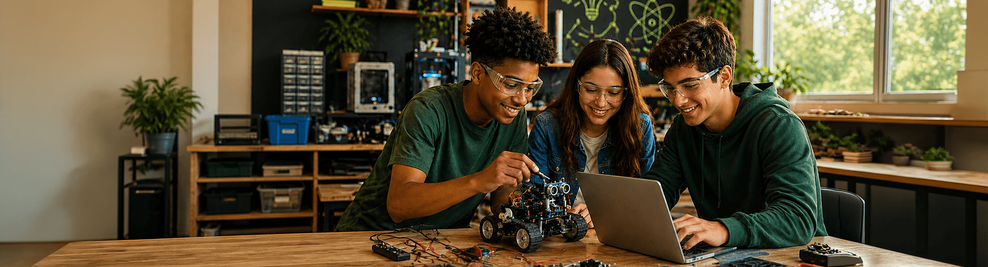 STEAM Maker inspira escolas a repensar laboratórios de ciências