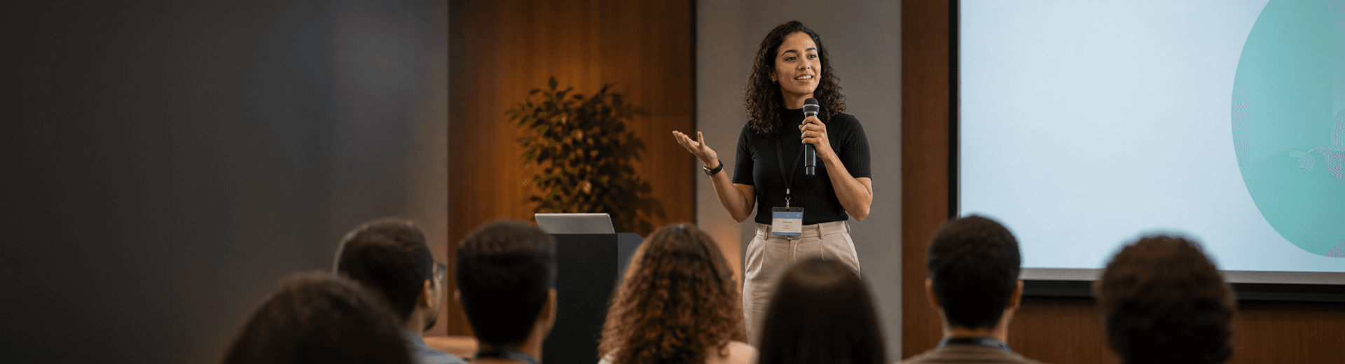 Hero da página Eventos