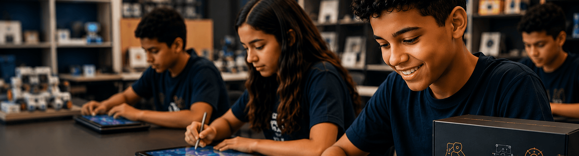Jovens Empreendedores 4.0 — banner do projeto