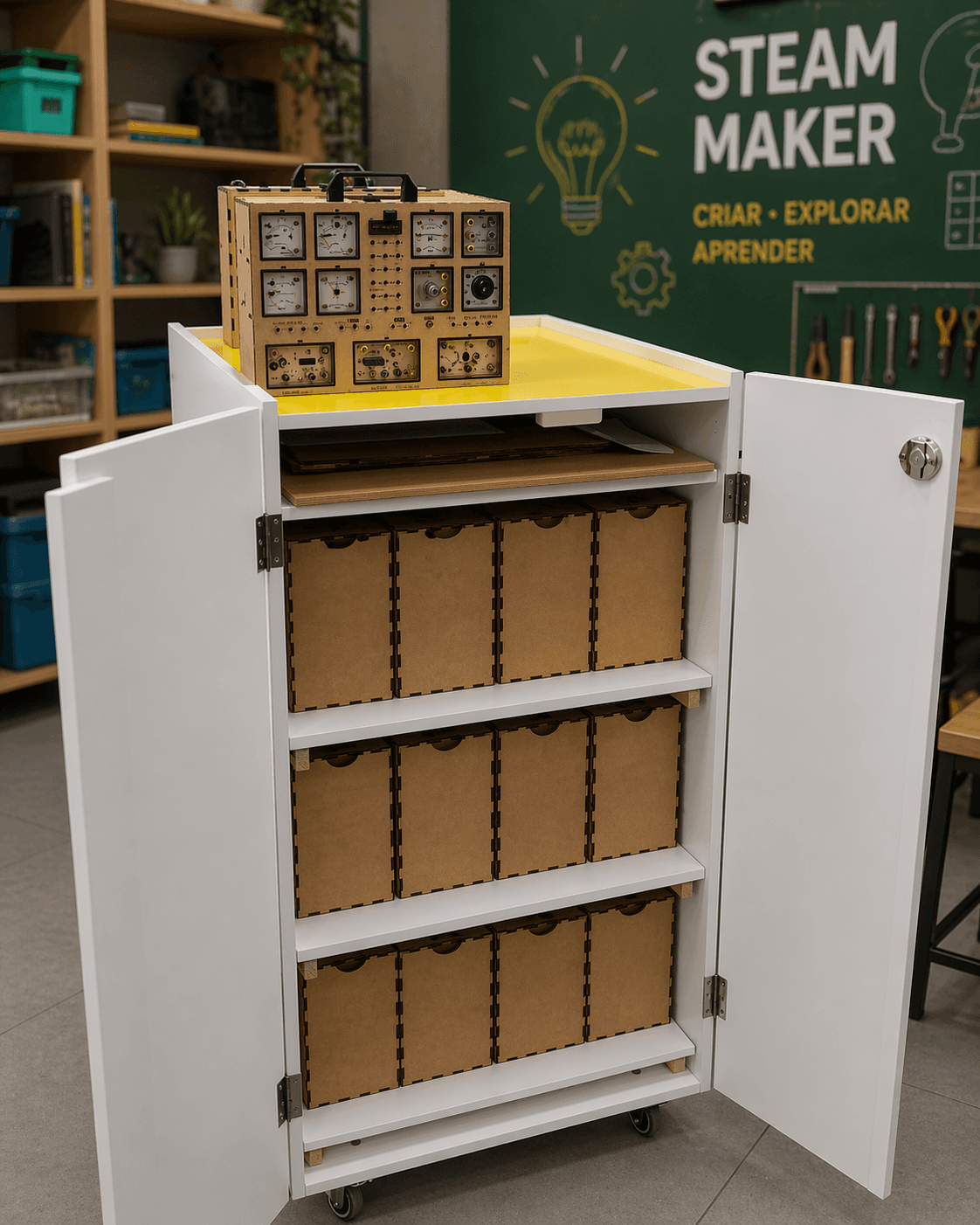 STEAM Maker em atividade