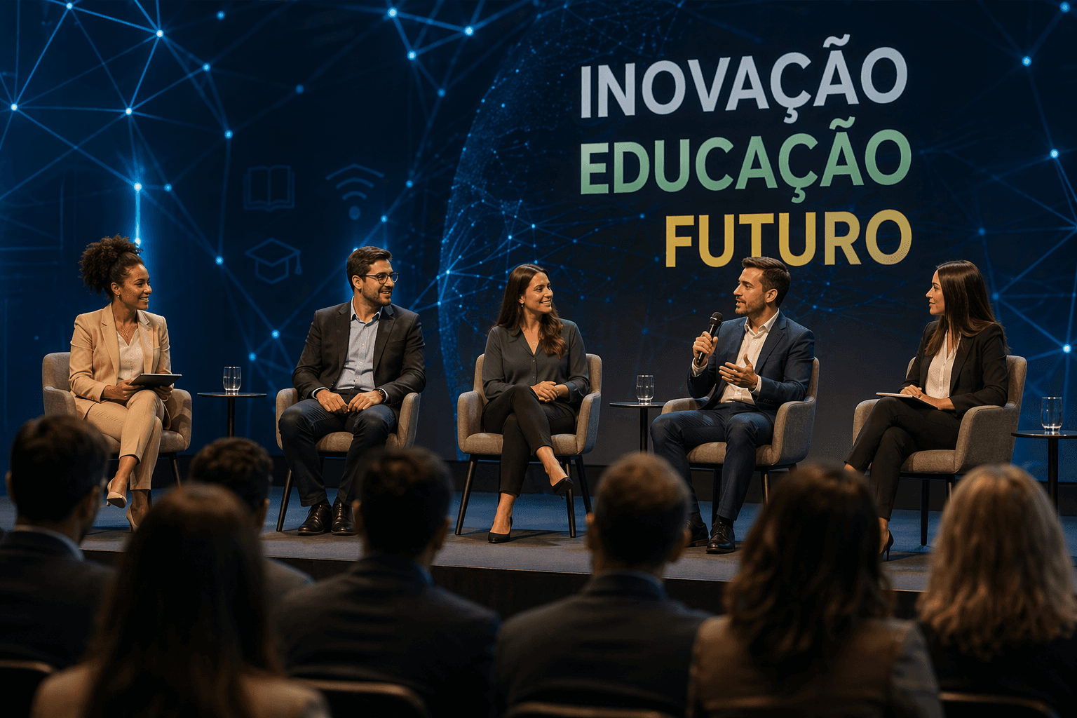 Painel inovação educação futuro